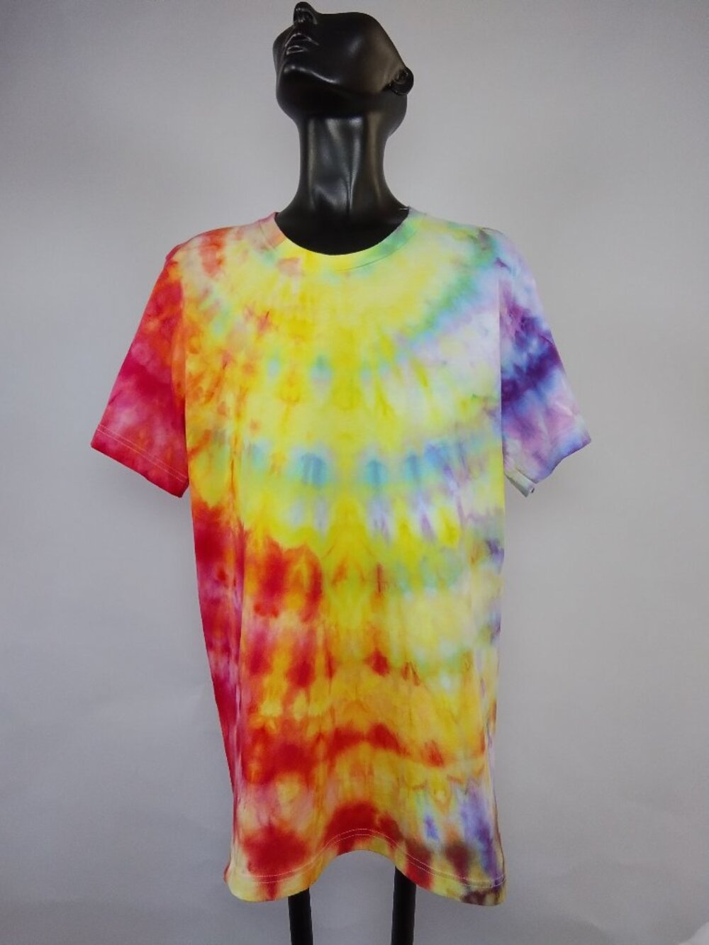 Medium Unisex Bella-Canvas 3001C “Ripple” Ice Dyed T-Shirt